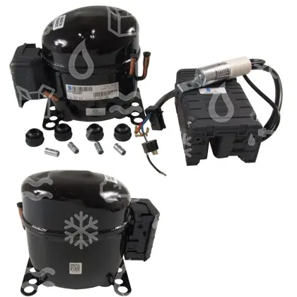 kompresor Tecumseh AE4460Y, HBP - R134a, 220 - 240V, 50 Hz, 1 fáze, pájecí